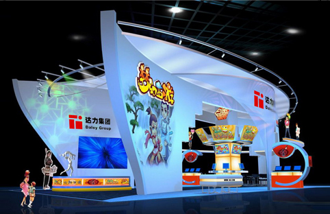 達(dá)力集團(tuán)游戲展廳設(shè)計(jì)(圖1) 達(dá)力集團(tuán)游戲展廳設(shè)計(jì)(圖1)
