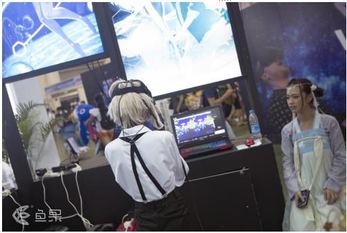 虛擬偶像零漫展首秀 成最人氣展廳(圖2) 虛擬偶像零漫展首秀 成最人氣展廳
