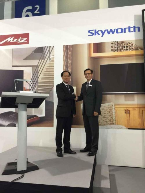 中國家電走向世界:創(chuàng)維攜手德國美茲亮相IFA展(圖2) 20150906015743988