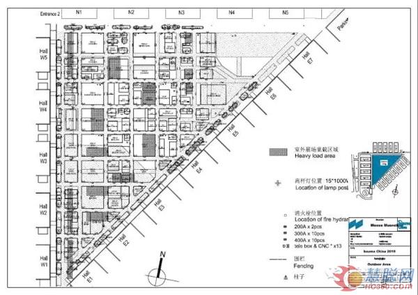 美通重工有限公司與您相約2016上海寶馬展(圖5)   展區(qū)位置圖