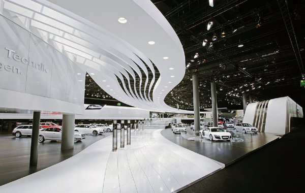 汽車展廳設(shè)計(jì)-汽車4S店設(shè)計(jì)(圖1)